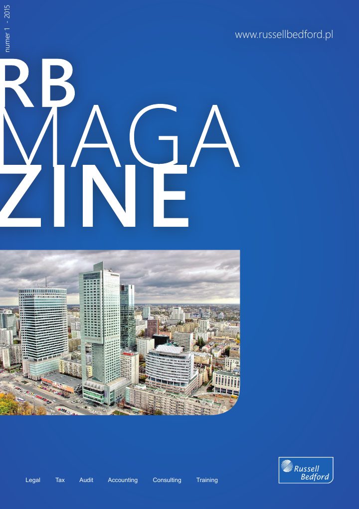 Okładka RB Magazine nr 1